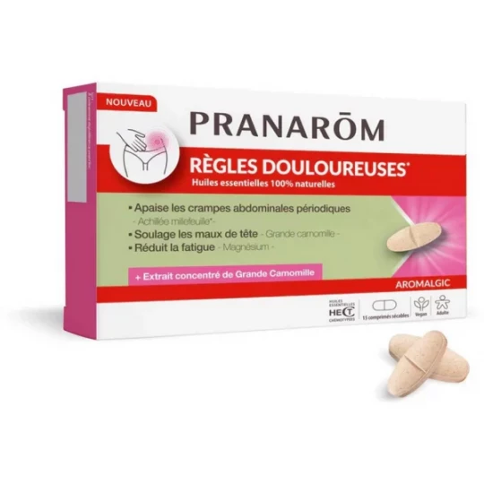Pranarom Aromalgic Règles Douloureuses Comprimés x 15
