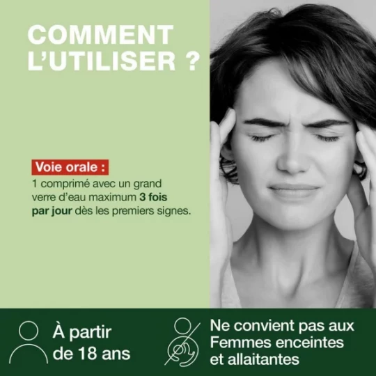 Pranarôm Aromalgic Maux de Tête Comprimés x 8 - image 4