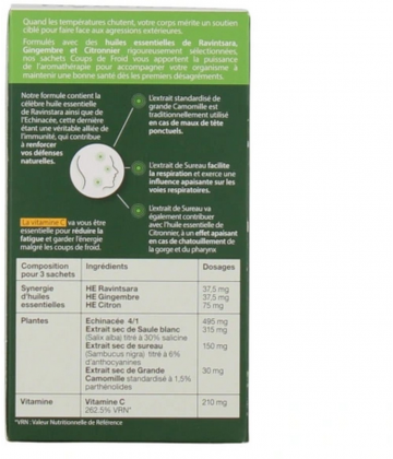 Pranarôm Coups de Froid Sachets 9 x 2 g