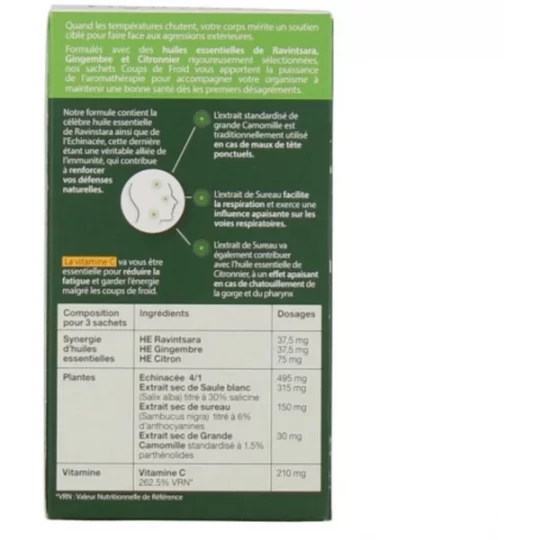 Pranarôm Coups de Froid Sachets 9 x 2 g - image 2