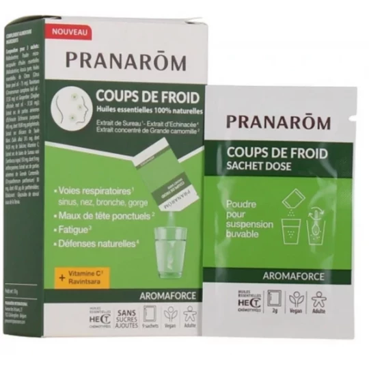 Pranarôm Coups de Froid Sachets 9 x 2 g