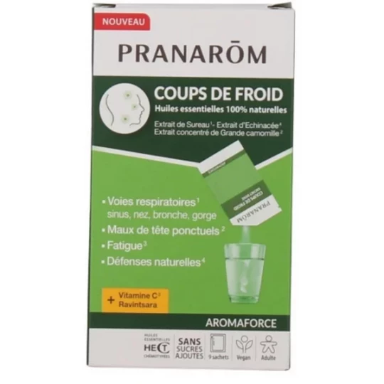 Pranarôm Coups de Froid Sachets 9 x 2 g - image 3