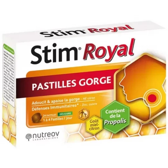Nutreov Stim Royal Pastilles Gorges x 24
