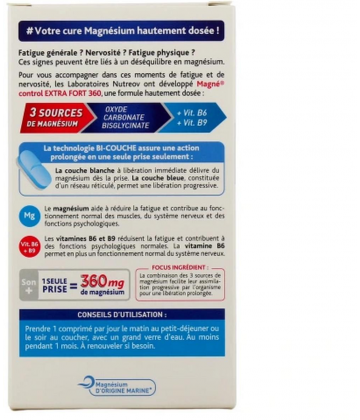 Nutreov Magné Control Extra Fort Comprimés x 60