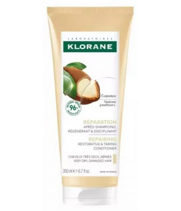Klorane Après-shampoing réparation cheveux très secs Cupuaçu