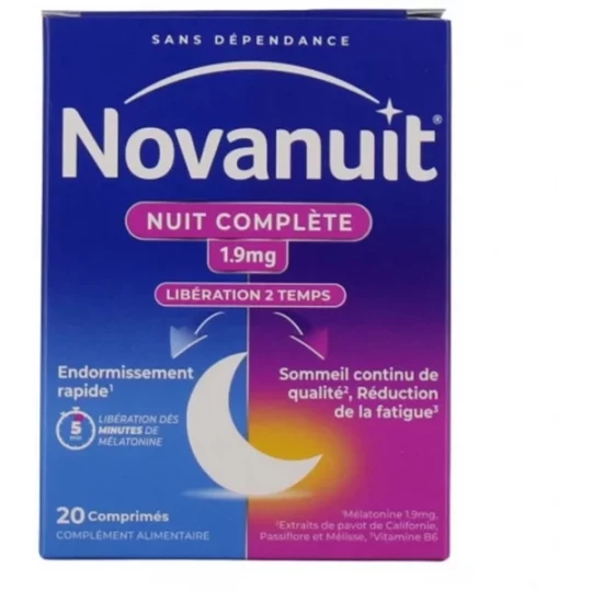 Novanuit Nuit Complète Comprimés x 20