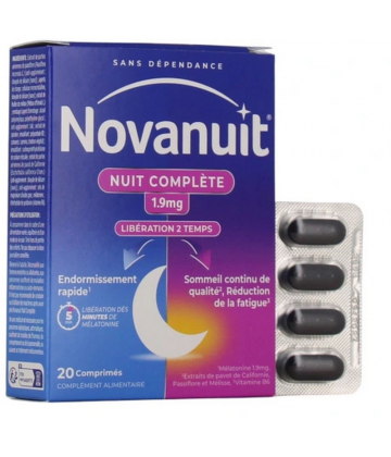 Novanuit Nuit Complète Comprimés x 20