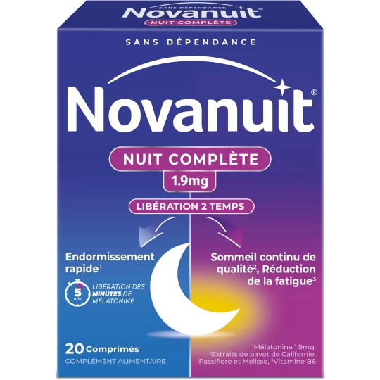Novanuit Nuit Complète Comprimés x 20