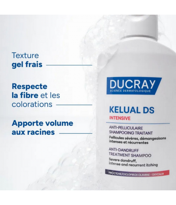 Ducray Kelual DS Intensive Shampooing Traitant Antipelliculaire 100 ml