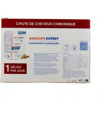 Ducray Anacaps Expert Chute de Cheveux Chronique Gélules x 90 + 30 Offerts