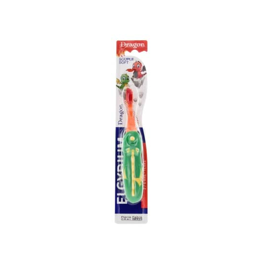 Elgydium Brosse à Dents Kids Dragon 2/6 ans