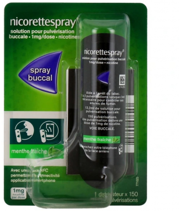 NicoretteSpray 1 mg Menthe Fraîche x 1