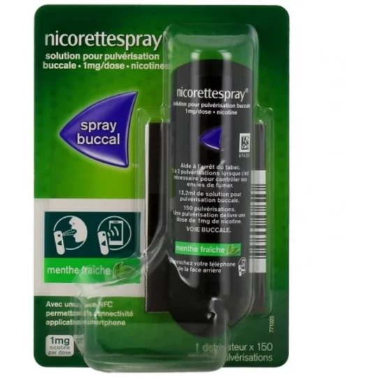 NicoretteSpray 1 mg Menthe Fraîche x 1