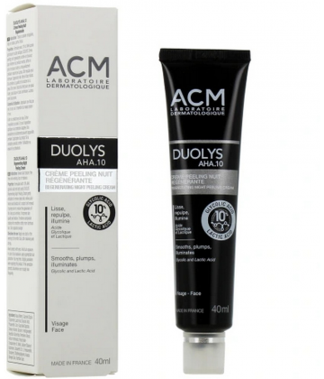 ACM Duolys AHA10 Crème Peeling de Nuit Régénérante 40 ml