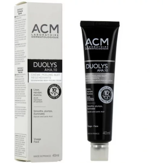 ACM Duolys AHA10 Crème Peeling de Nuit Régénérante 40 ml