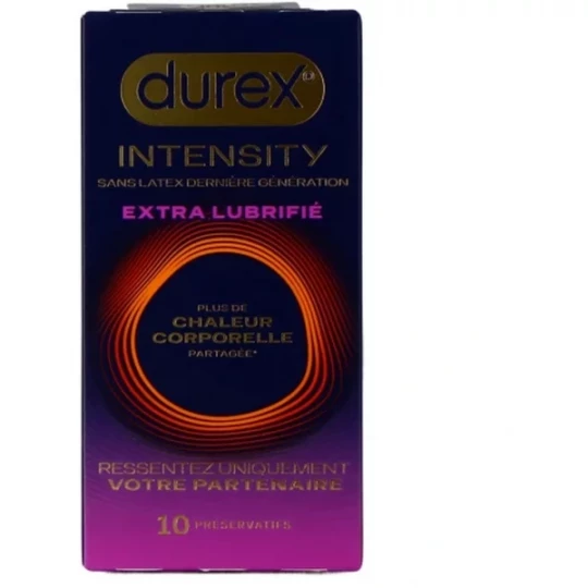 Durex Intensity Préservatifs Extra Lubrifiés x 10 - image 3