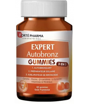 Forté Pharma Expert Autobronz Gummies x 60