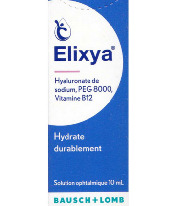 Bausch & Lomb Elixya Solution Ophtalmique 10 ml