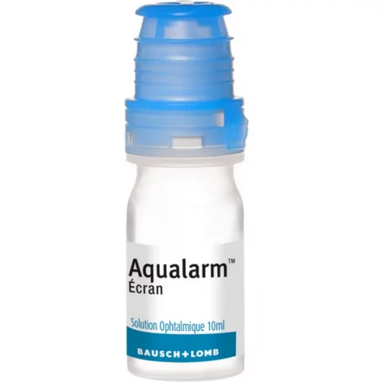 Aqualarm Écran Protection UV & Lumière Bleu Solution Ophtalmique 10 ml - image 2