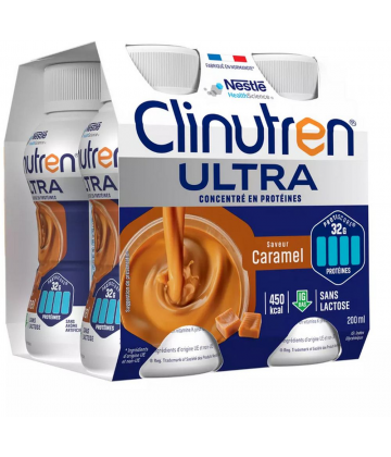Clinutren Ultra Saveur Caramel 4 x 200 ml