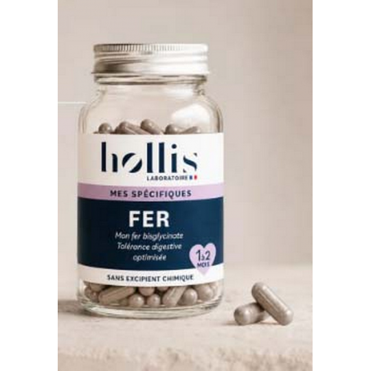 Hollis Fer Gélules x 60