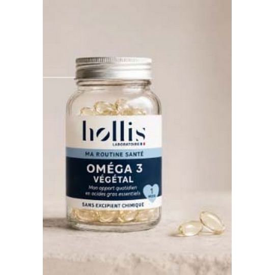 Hollis Oméga 3 Végétal Capsules x 30