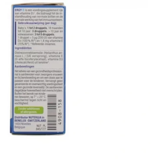 Ergy D Vitamine D3 200UI 15 ml - image 3