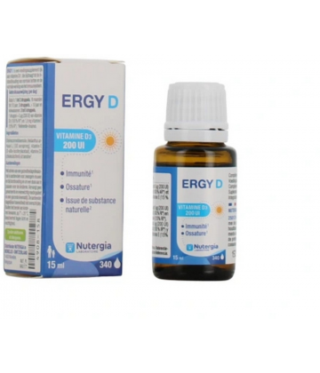 Ergy D Vitamine D3 200UI 15 ml