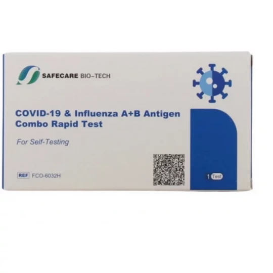 Safecare Autotest Covid Grippe Test x 1