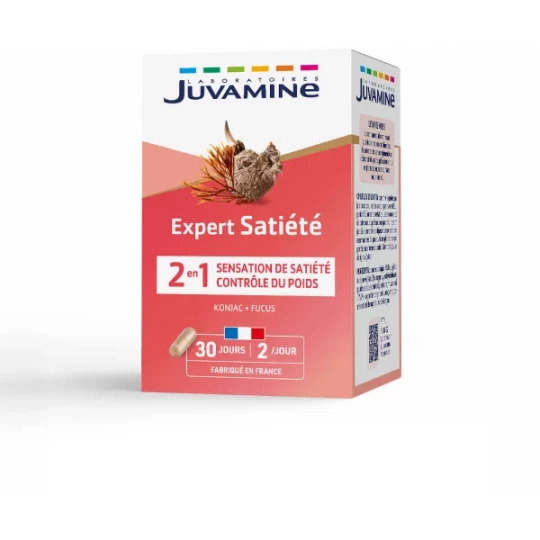 Juvamine Expert Satiete 2 En 1 Gélules x 60