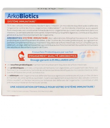 Arkopharma ArkoBiotics Système Immunitaire Sachets x 15