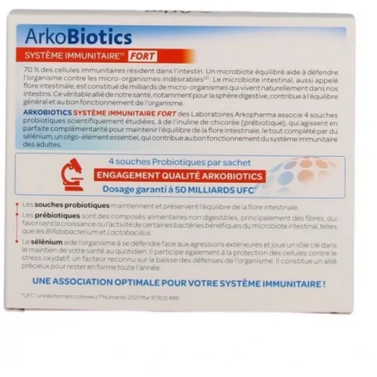 Arkopharma ArkoBiotics Système Immunitaire Fort Sachets x 7 - image 2