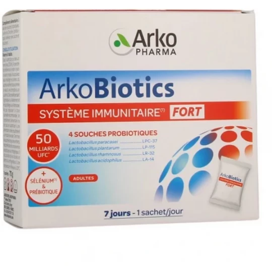 Arkopharma ArkoBiotics Système Immunitaire Fort Sachets x 7