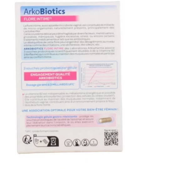 Arkopharma ArkoBiotics Flore Intime Gélules x 30 - image 2