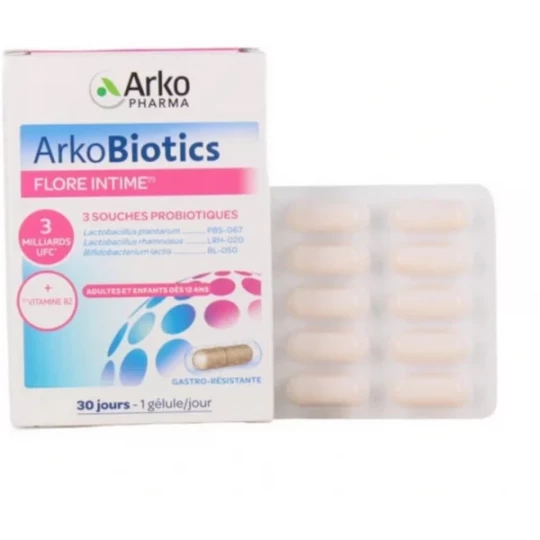 Arkopharma ArkoBiotics Flore Intime Gélules x 30