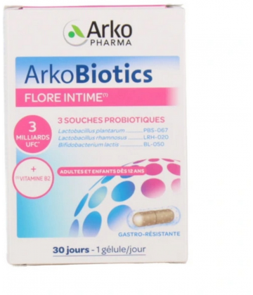 Arkopharma ArkoBiotics Flore Intime Gélules x 30