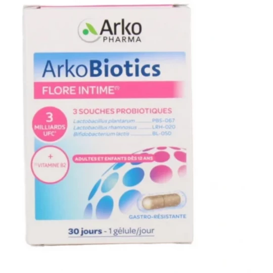 Arkopharma ArkoBiotics Flore Intime Gélules x 30 - image 3