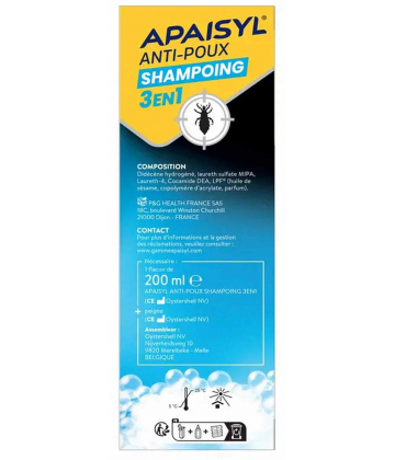 Apaisyl Anti-Poux Shampooing 3 en 1 - image 5