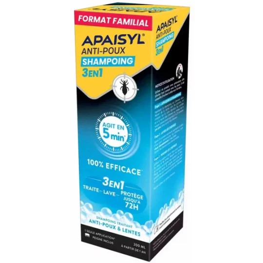 Apaisyl Anti-Poux Shampooing 3 en 1 - image 15