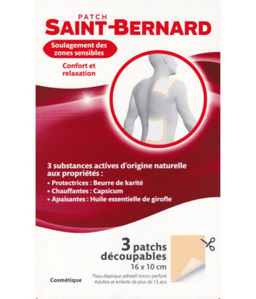 Saint-Bernard Patch Découpables x 3