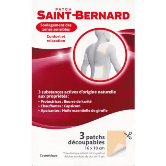 Saint-Bernard Patch Découpables x 3