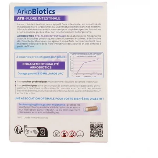 Arkopharma ArkoBiotics ATB Flore Intestinale Gélules - image 2