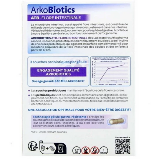 Arkopharma ArkoBiotics ATB Flore Intestinale Gélules - image 8