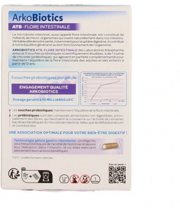 Arkopharma ArkoBiotics ATB Flore Intestinale Gélules