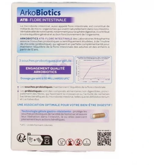 Arkopharma ArkoBiotics ATB Flore Intestinale Gélules - image 9