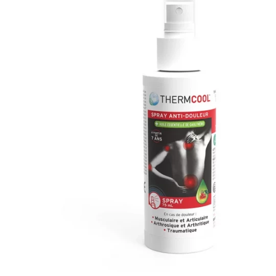 ThermCool Spray Anti-Douleur Gaulthérie 75 ml
