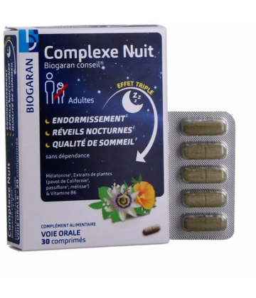 Biogaran Conseil Complexe Nuit Comprimés x 30