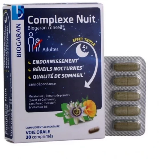 Biogaran Conseil Complexe Nuit Comprimés x 30