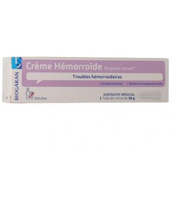 Biogaran Crème Hémorroïdes 30 g