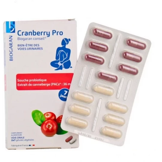 Cranberry Pro Biogaran Conseil Gélules x 14